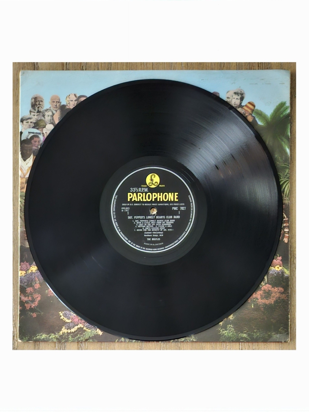 BEATLES•Sgt. Pepper's Lonely Hearts Club Band•1967 UK Mono (PMC 7027) 1st Press - Picture 3 of 15